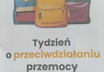 Tydzień o przeciwdziałaniu przemocy rówieśniczej