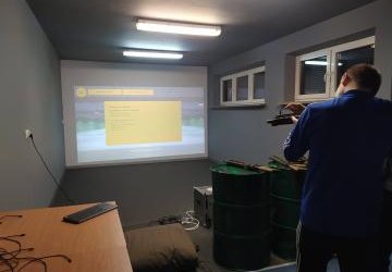 Zajęcia na strzelnicy