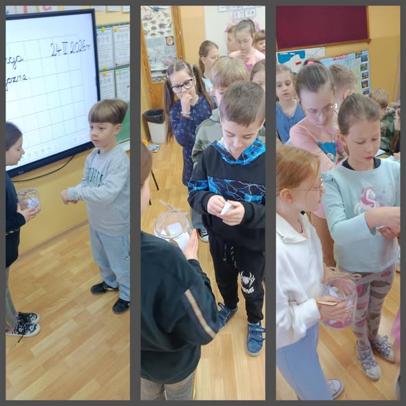 Lekcja matematyki w klasie 2