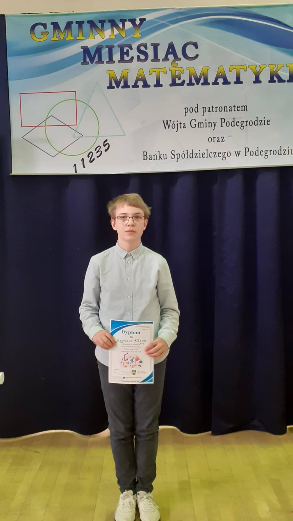 Gminny Konkurs Matematyczny „Myślę Logicznie”