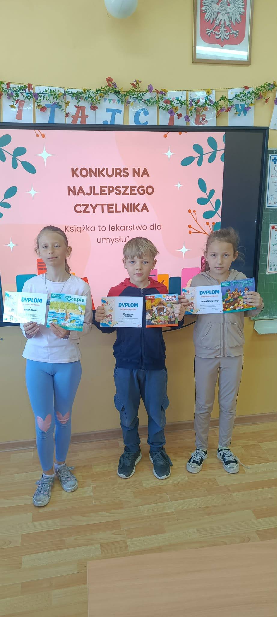 Najlepszy czytelnik w klasie 2