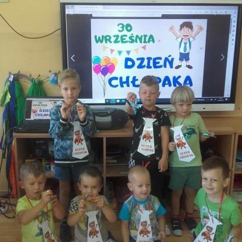 Dzień Chłopaka w oddziale przedszkolnym