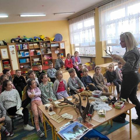 Wizyta edukatora leśnego
