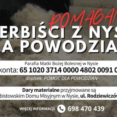 Pomoc dla powodzian